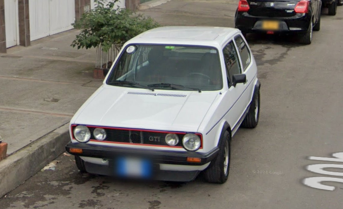 Volkswagen Golf GTI MK1 PLACAS AZULES