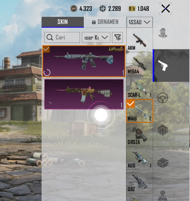 AKUN PUBGM ~ GLACIER M416 ❄️