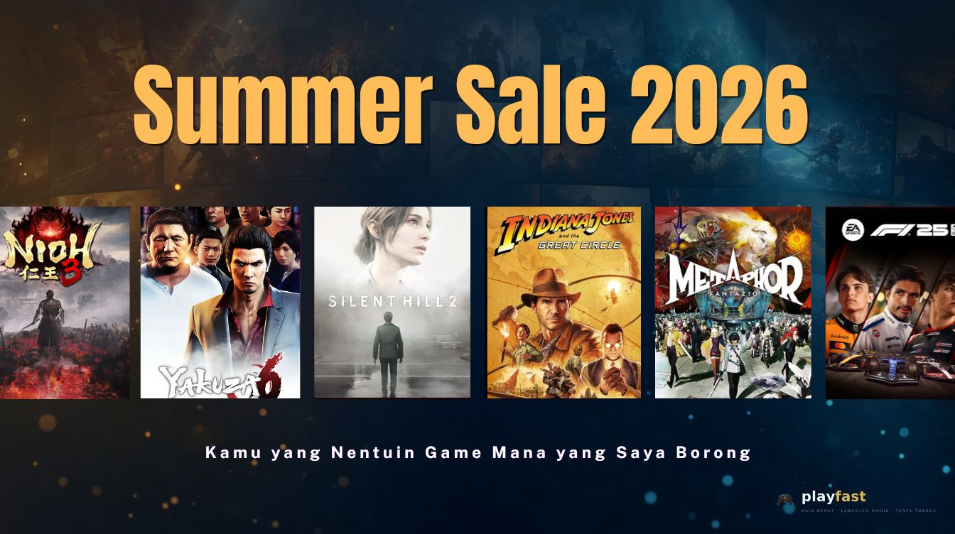 Steam Summer Sale 25 Juni — Kamu yang Nentuin Game Mana yang Saya Borong