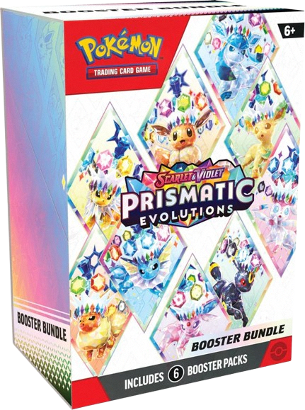 Scarlet & Violet - Prismatic Evolutions - Booster Bundle (Inglés)