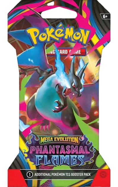 Mega Evolution - Phantasmal Flames - Sleeved Booster (Español)