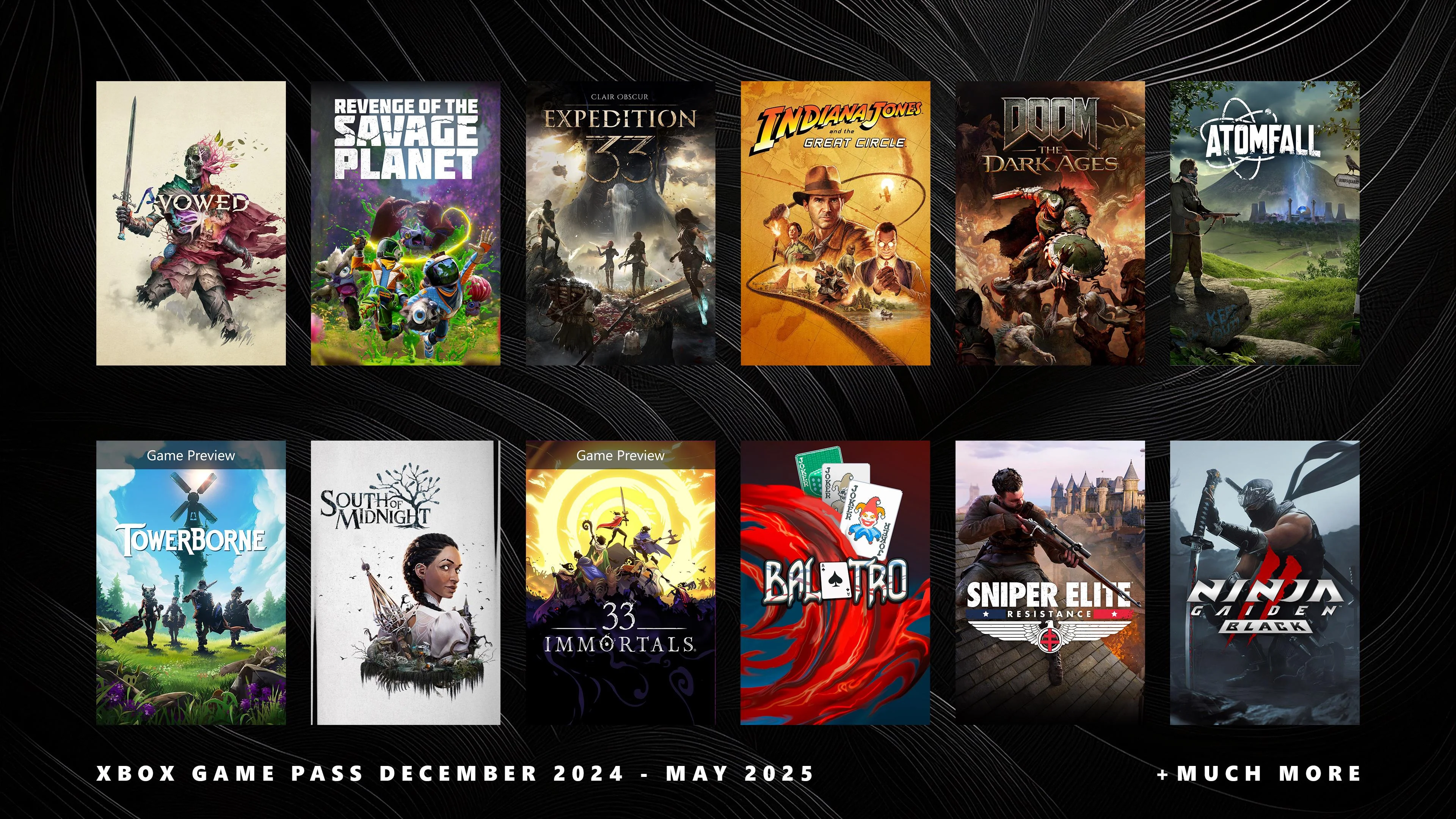Xbox Game Pass Adds DOOM: The Dark Ages, Warhammer: Vermintide 2, Dragon Ball Xenoverse 2, and More in May 2025