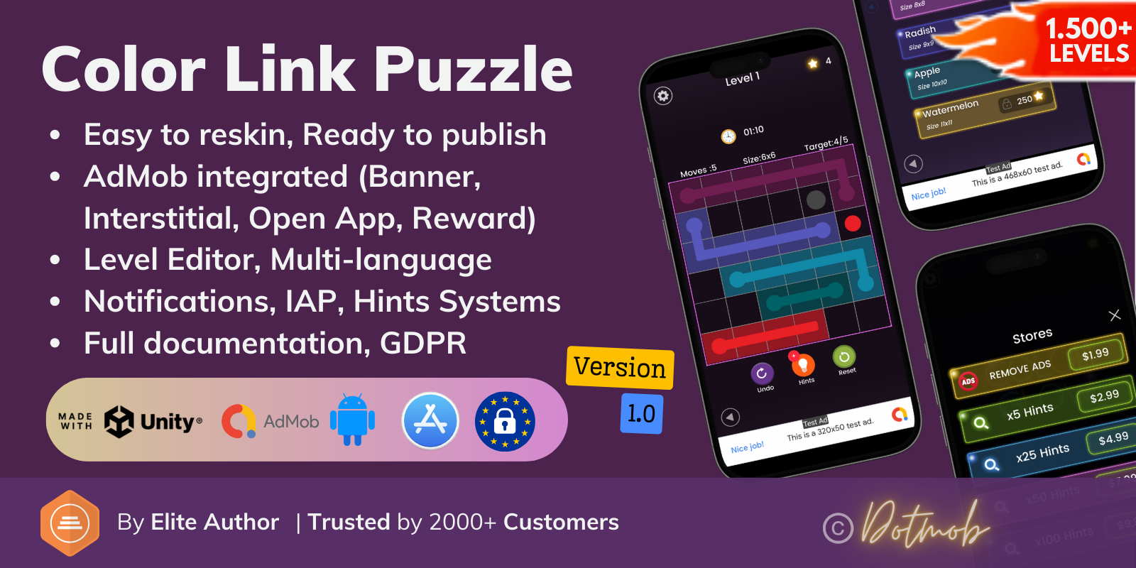Word Link Puzzle - Unity Complete Games
